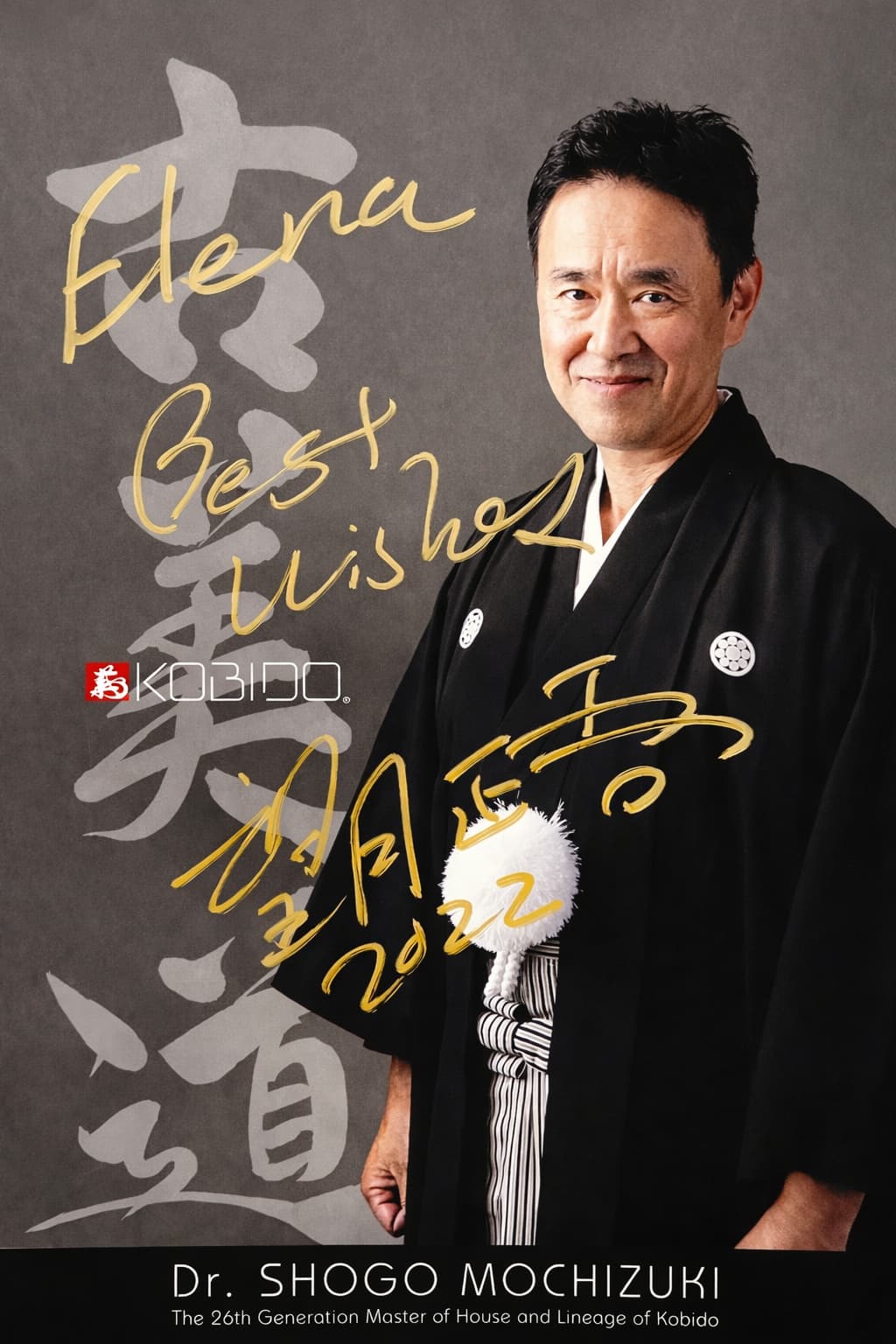 Elena Kobido, trained by Master Shogo Mochizuki, official holder of the Kobido lineage