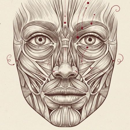 Massage Kobido : action sur les 40 muscles du visage